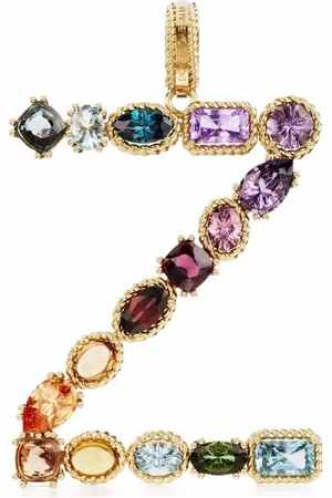 Dolce & Gabbana 18kt geelgouden Rainbow Alphabet hanger