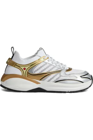 Dsquared2 Sneakers met mesh vlakken