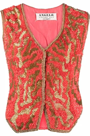A.N.G.E.L.O. Vintage Cult 1980s gilet met pailletten