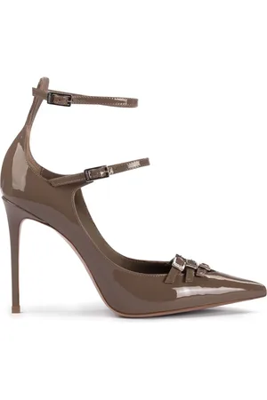 LE SILLA Morgana 120 mm lakleren pumps
