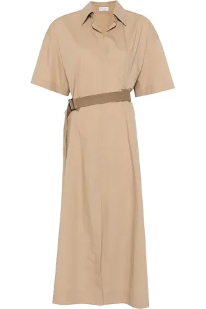 Brunello Cucinelli Popeline midi