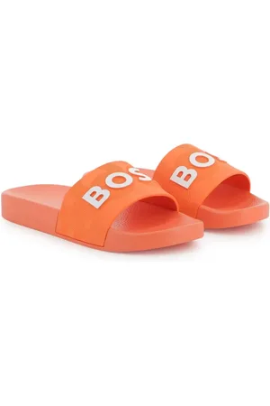 HUGO BOSS Slippers met logoprint