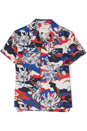 Moncler Shirt met bloemenprint
