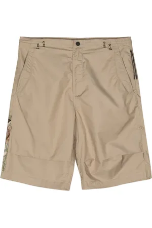 Maharishi Trainingsshorts met geborduurd patroon