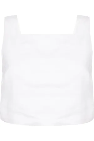 Reformation Saige linnen top