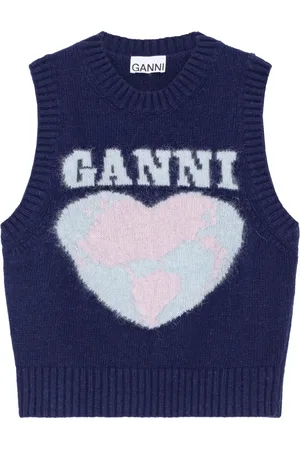 Ganni Intarsia tanktop