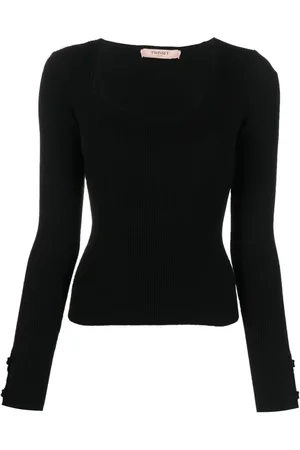 Twin-Set Ribgebreide top