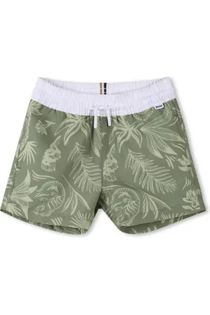 HUGO BOSS Zwembroek met bloemenprint