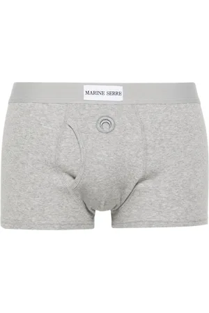 Marine Serre Boxershorts met borduurwerk