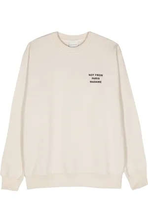 Drôle de Monsieur Sweater met tekst