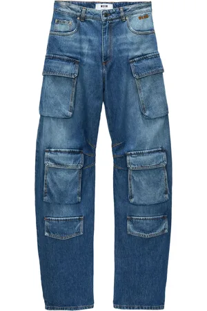 Msgm Jeans met logopatch