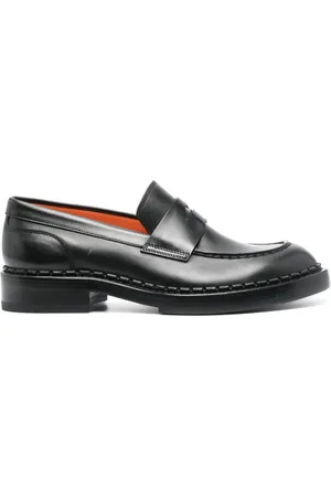 santoni Angie loafers met ronde neus