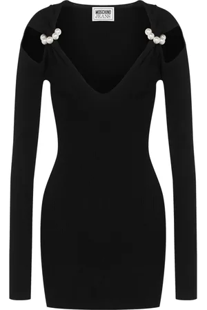 Moschino Jurk met imitatieparels