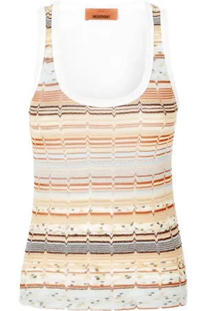 Missoni Tanktop met zigzag