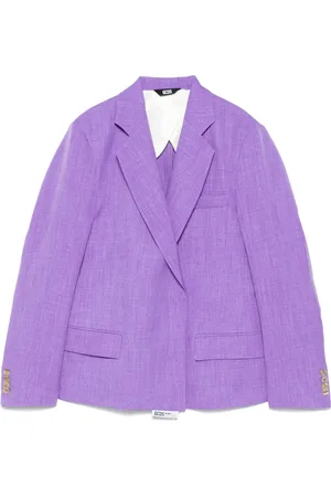 GCDS Blazer met gemêleerd effect