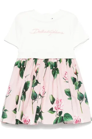 Dolce & Gabbana Jurk met geborduurd logo