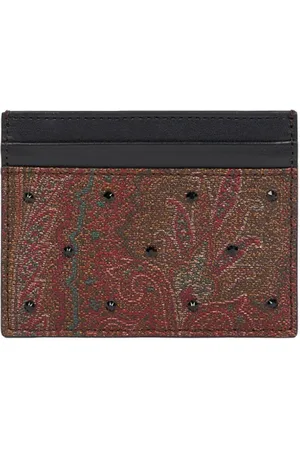 Etro Pasjeshouder met paisley en stras