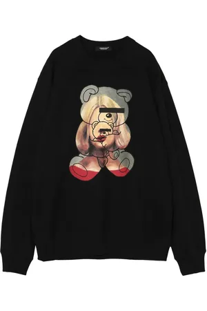 UNDERCOVER Sweater met beerprint