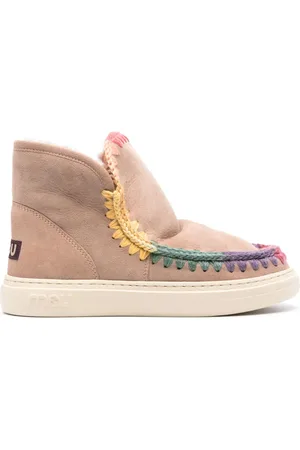 Mou Eskimo Rainbow suède enkellaarzen