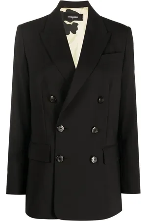 Dsquared2 Blazer met dubbele rij knopen van scheerwol