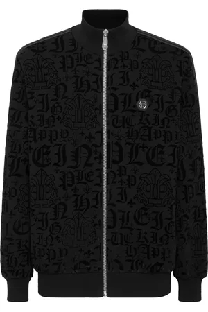 Philipp Plein Sportjack met zijstreep