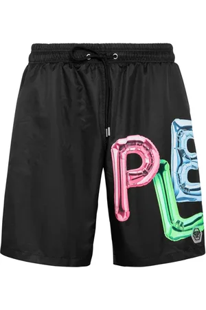Philipp Plein Zwembroek met graffiti