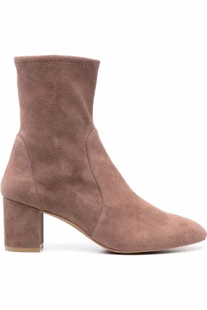Stuart Weitzman Yuliana suède enkellaarzen
