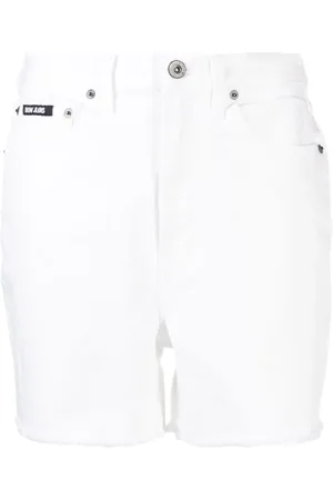 DKNY Kent high waist denim shorts
