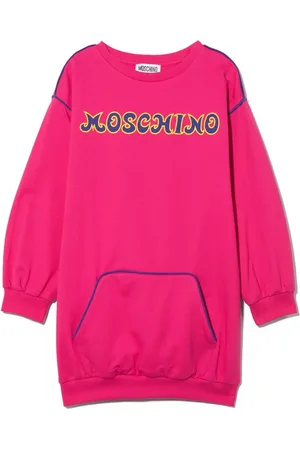 Moschino Sweaterjurk met geborduurd logo