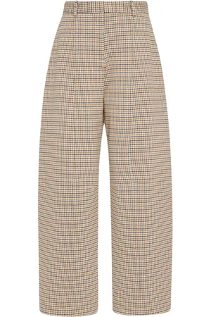 ROSETTA GETTY Geruite broek