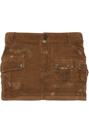 Dsquared2 Ribfluwelen mini