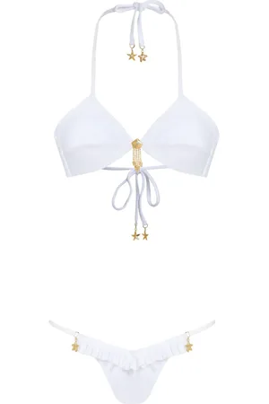 AMIR SLAMA X Jade bikini met zeester bedels