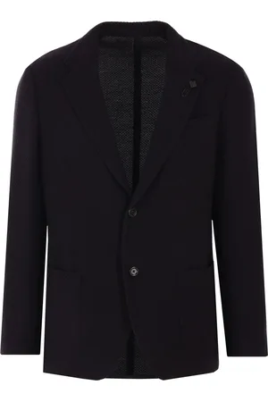 LARDINI Blazer met enkele rij knopen