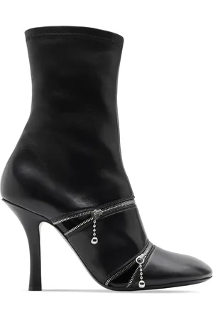 Burberry Peep leren enkellaarzen