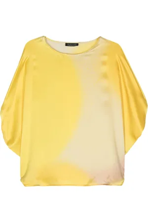 GIANLUCA CAPANNOLO Zijden blouse met ombré