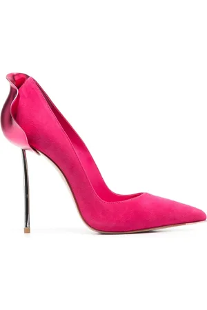 LE SILLA Petalo suède pumps