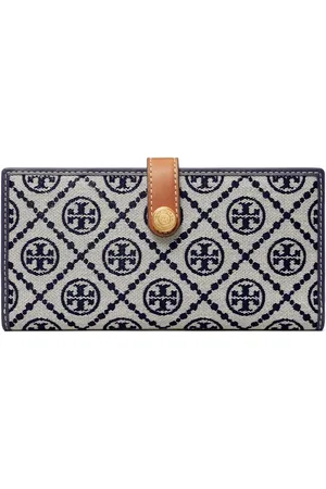 Tory Burch Smalle portemonnee met T