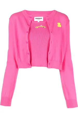 Chocoolate Vesten met logopatch