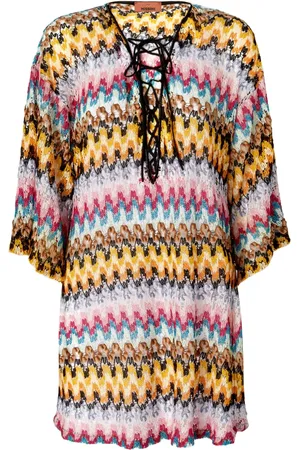 Missoni Wikkeldoek met zigzagpatroon