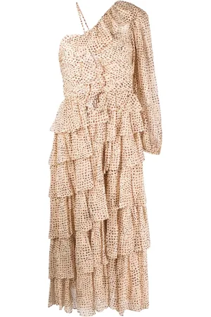 ULLA JOHNSON Asymmetrische jurk