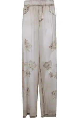 Blugirl Satijnen straight broek