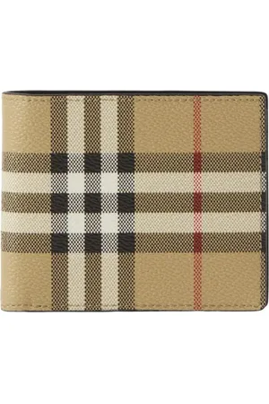Burberry Vintage check leren portemonnee