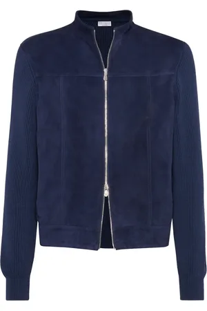 Brunello Cucinelli Suède bomberjack
