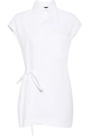Fabiana Filippi Blouse met striksluiting