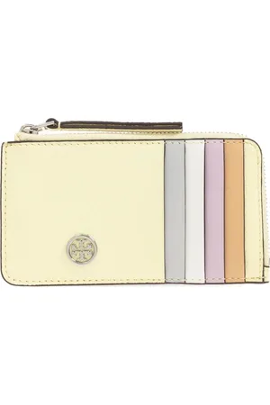 Tory Burch Portemonnee met logoplakkaat