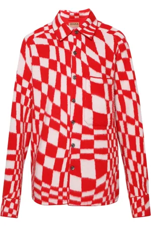 Ermenegildo Zegna X The Elder Statesmen overhemd van kasjmiermix