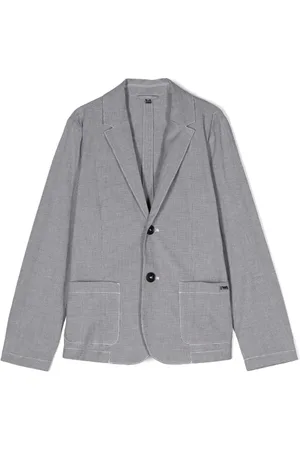 Emporio Armani Blazer met enkele rij knopen