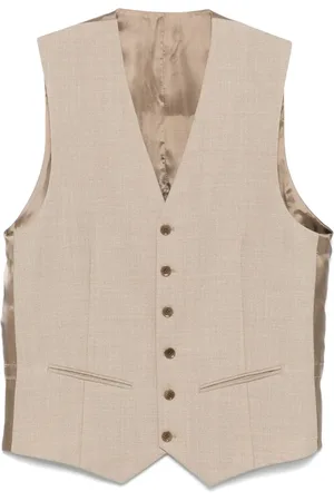 Fursac Gilet met mélange