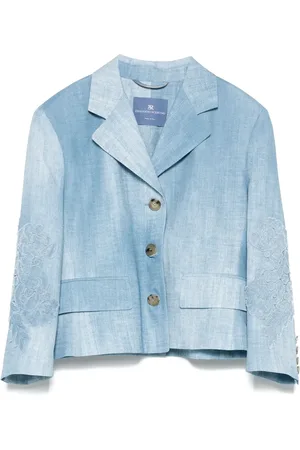 ERMANNO SCERVINO Blazer met kanten applicatie