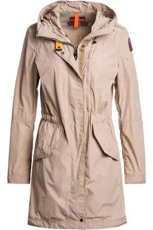 Parajumpers Jas met enkele rij knopen en capuchon